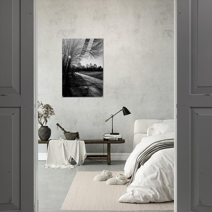 BLACK AND WHITE TREE ACRYLIC PRINT product image (2)