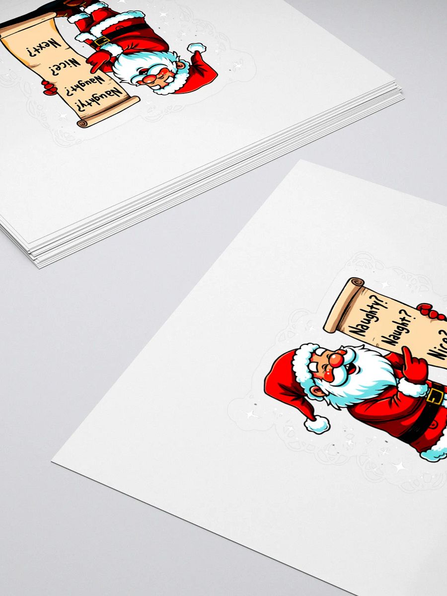 Santa's List Sticker Set product image (4)
