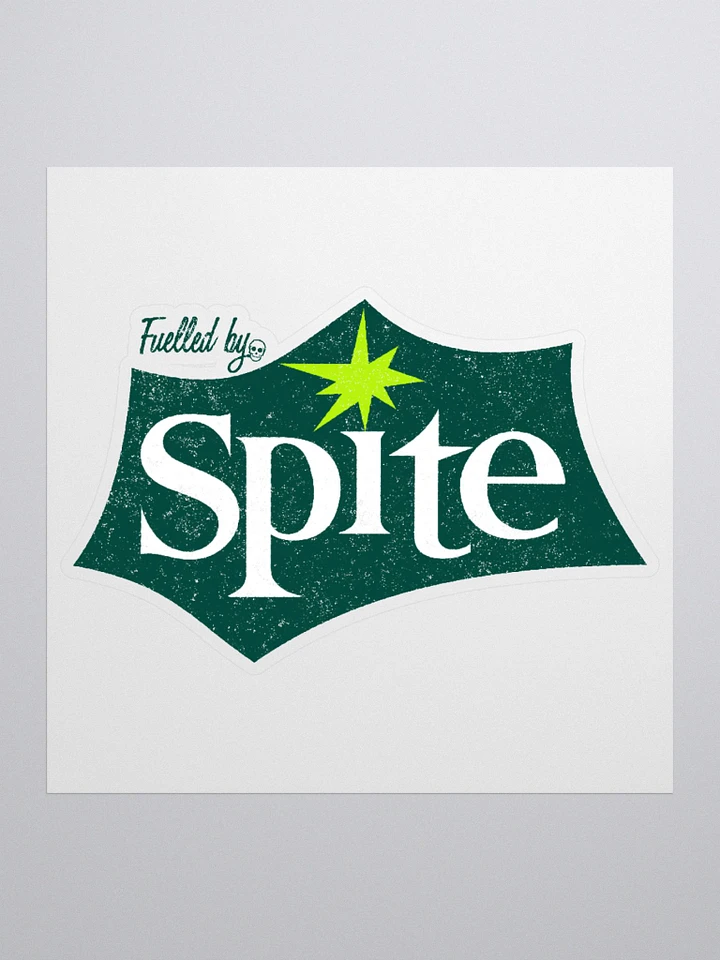 Fuelled by Spite - Sticker product image (1)