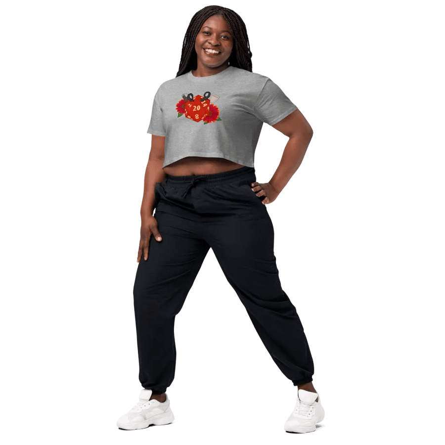 Wyll Inspired DND Die Crop Top product image (38)