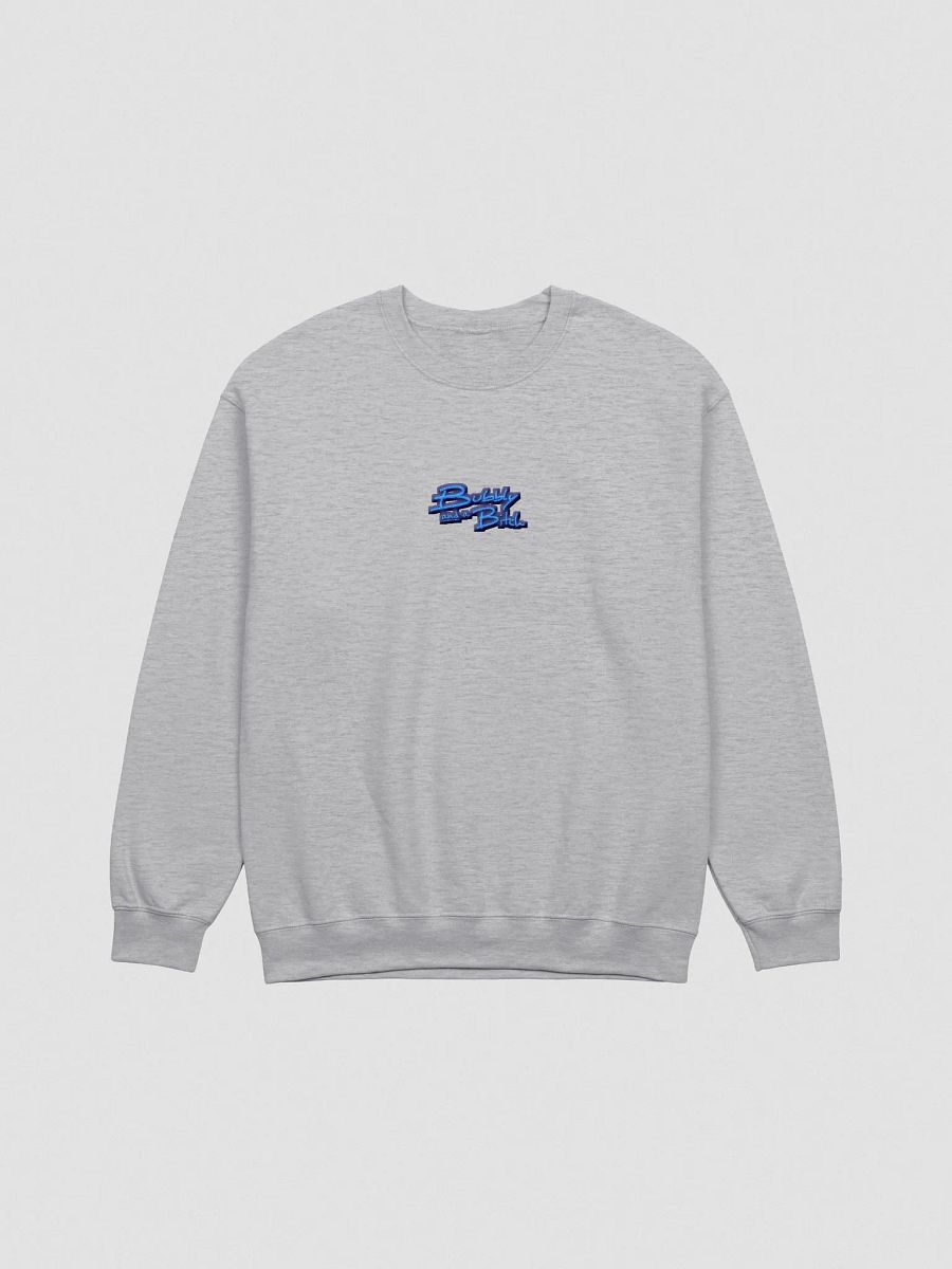 Bubbly and a B*tch embroidered crewneck (blue bubble) product image (2)