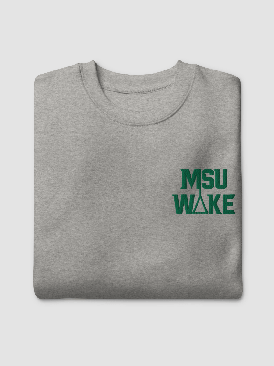 MSU Wake Lake Lansing Crewneck (Light) product image (1)