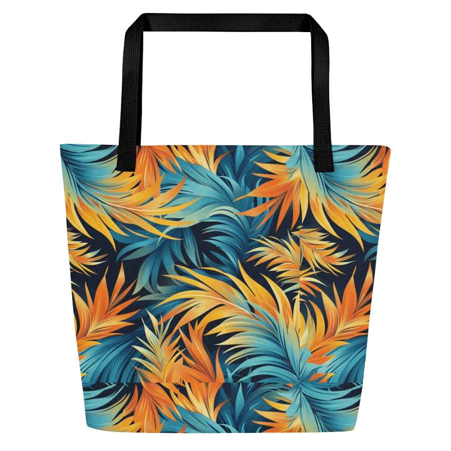 Tropical Flow Large Tote Bag product image (1)
