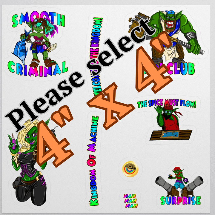 gobo sticker collection 1 product image (2)