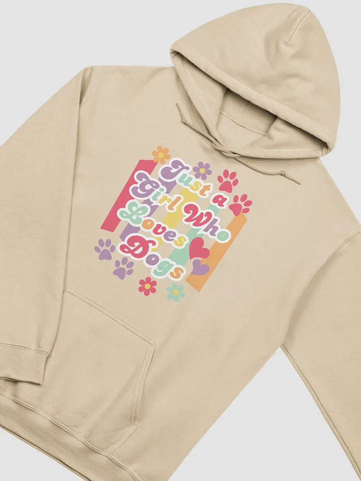 Just A Girl Who Loves Dogs Gildan Classic Hoodie product image (15)
