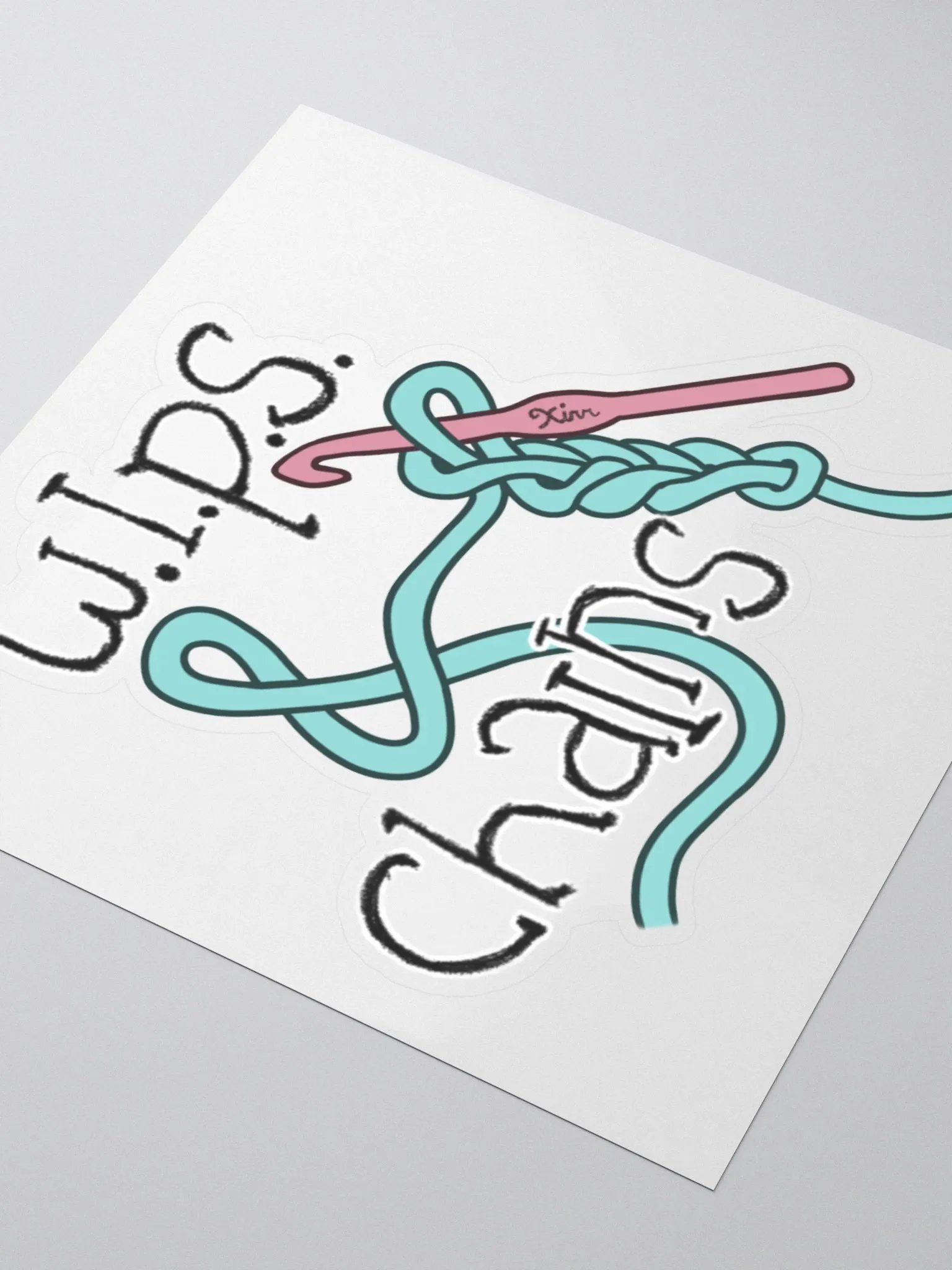 W.I.P.S & Chains Sticker product image (7)