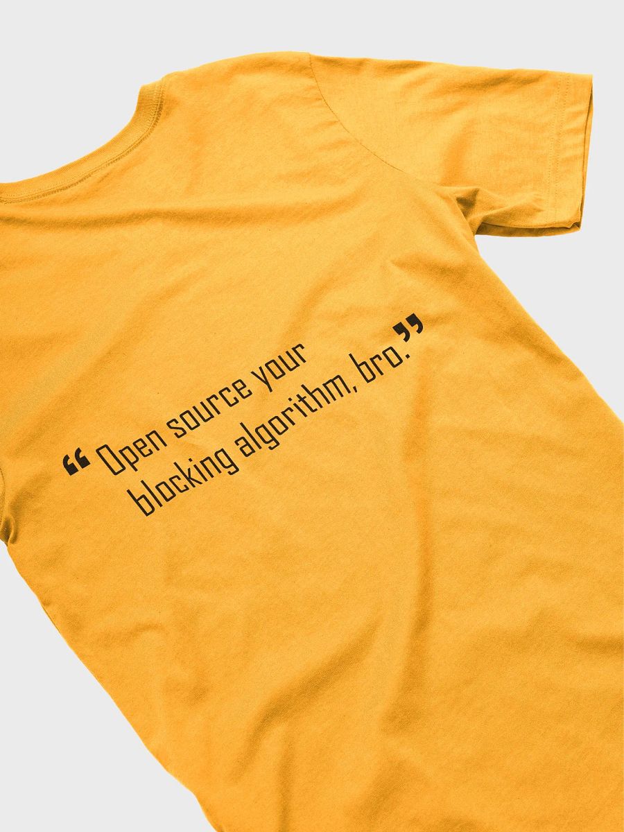 LEX blocking algo tshirt (up to 4XL) product image (11)