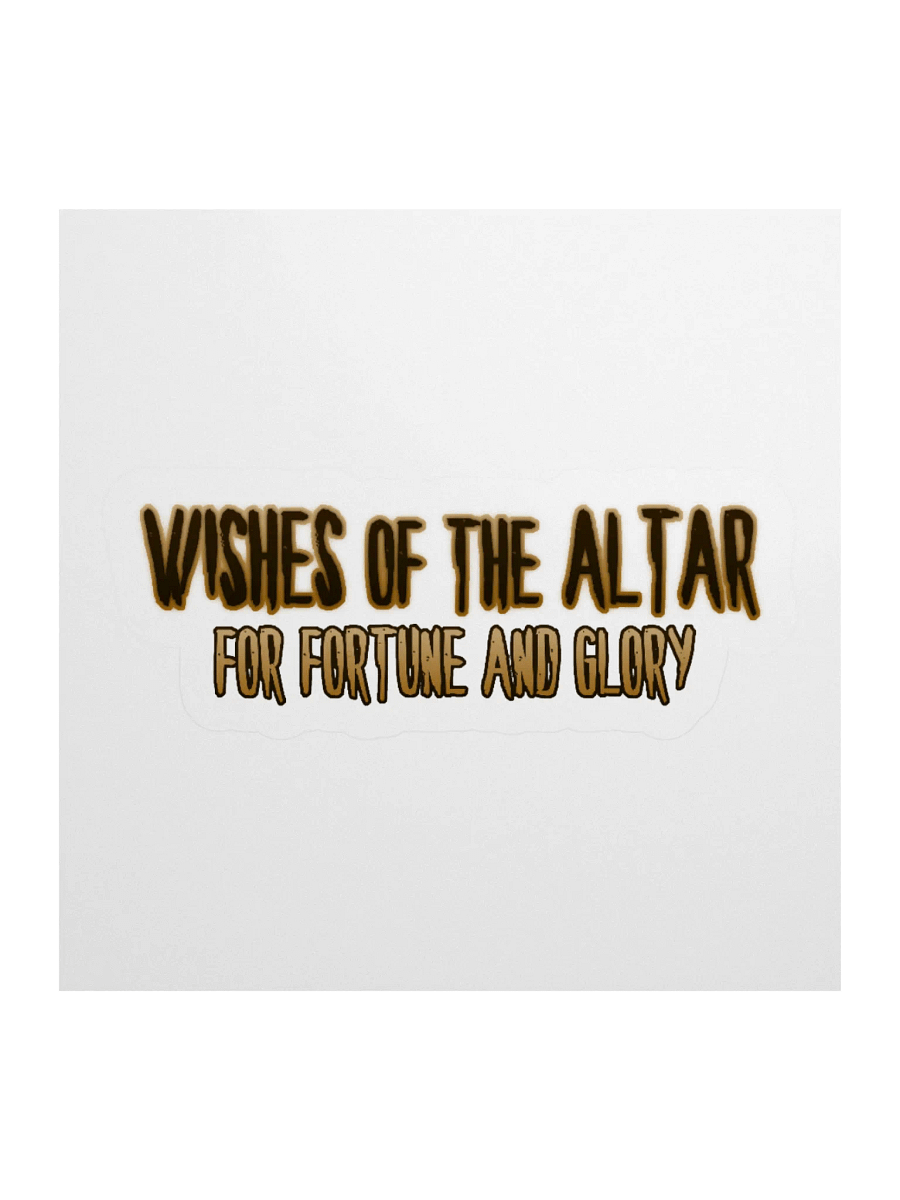 Wishes of the Altar - For Fortune and Glory product image (1)