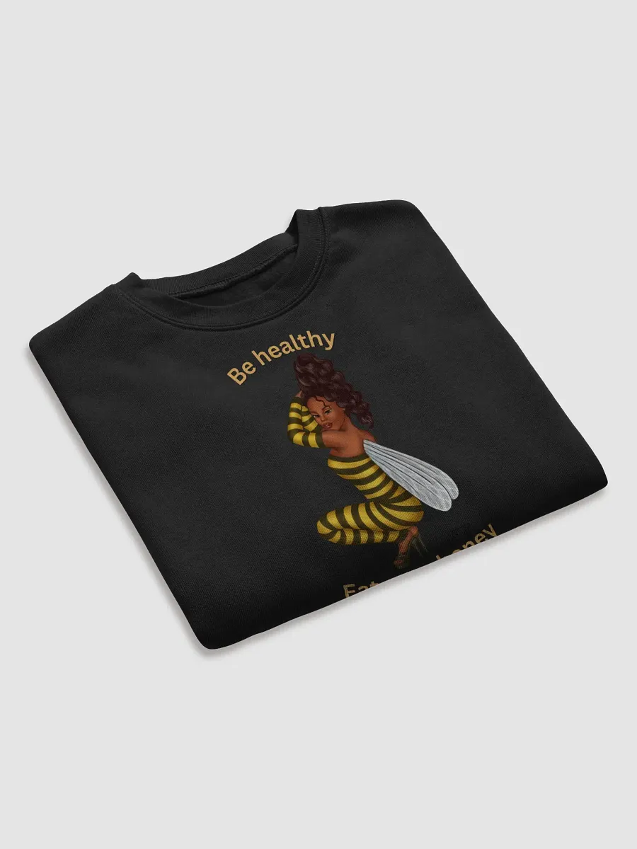 Buzzing Bee Fleece Crop Sweatshirt product image (1)