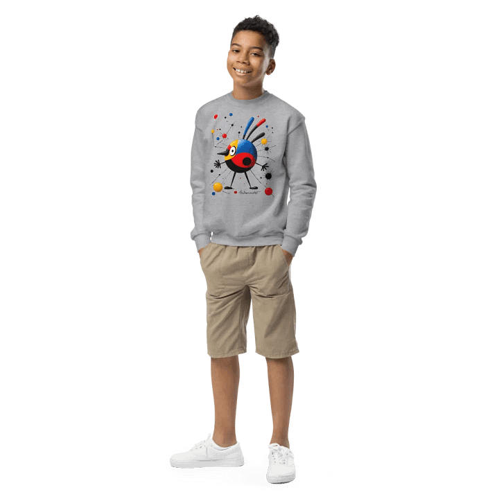 Gildan Youth Crew Neck Sweatshirt product image (5)
