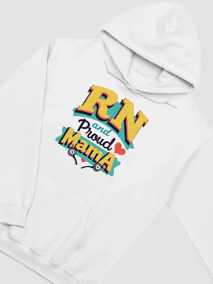 Proud RN mama Stylized Hoodie product image (2)