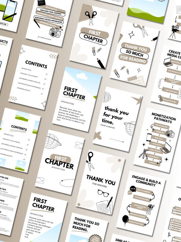 MRR/PLR Editable eBook Template in Canva product image (3)