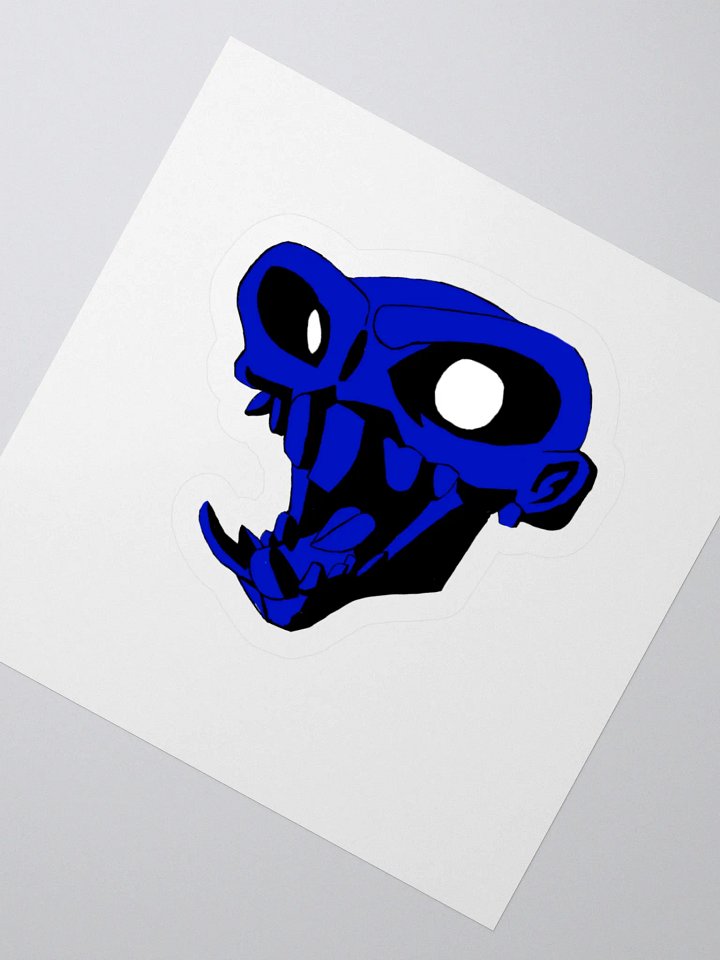 Zombie Monkey Midnight Phantom Sticker product image (6)