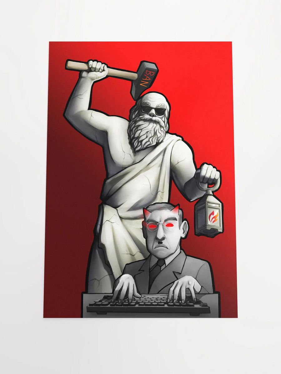 Diogenes bans Wilson poster product image (3)