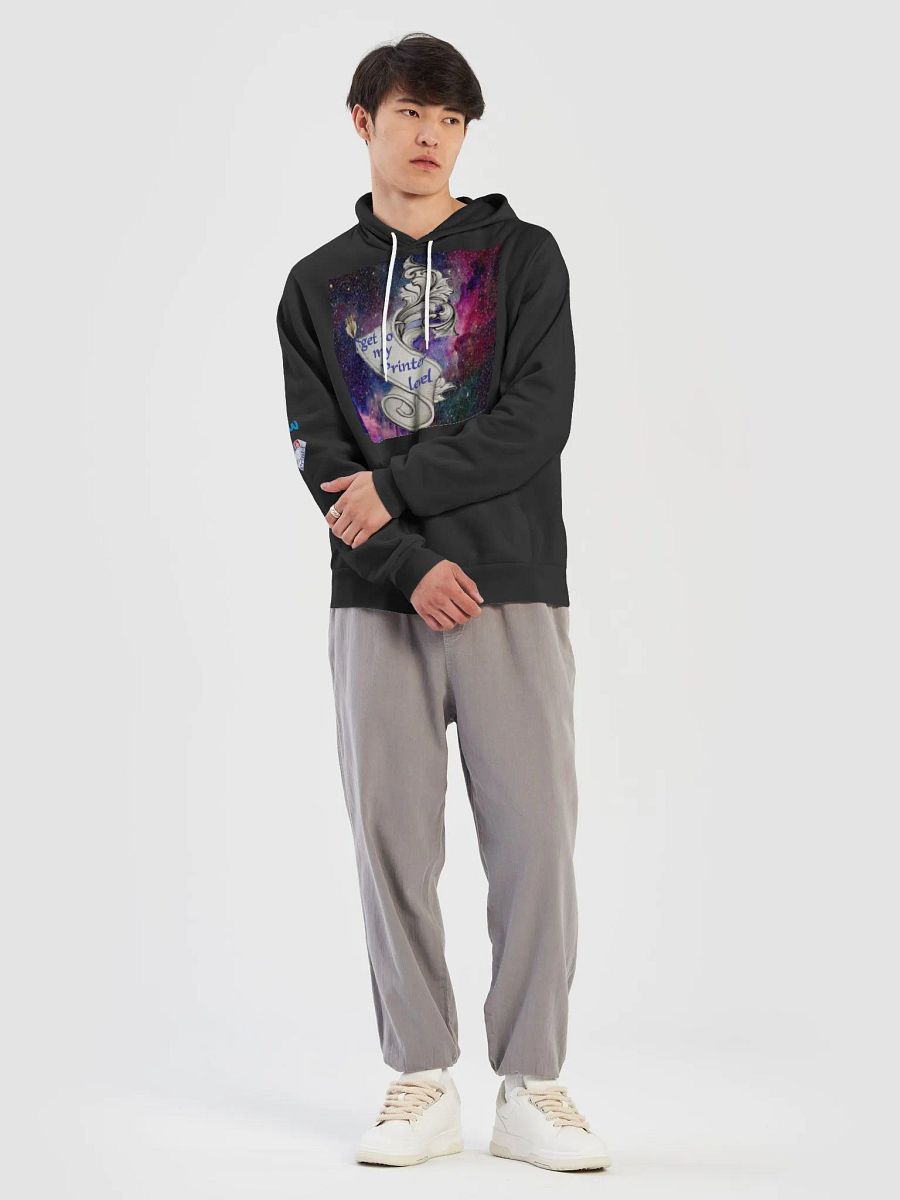 get to my printer level , Herren Hoodie product image (7)