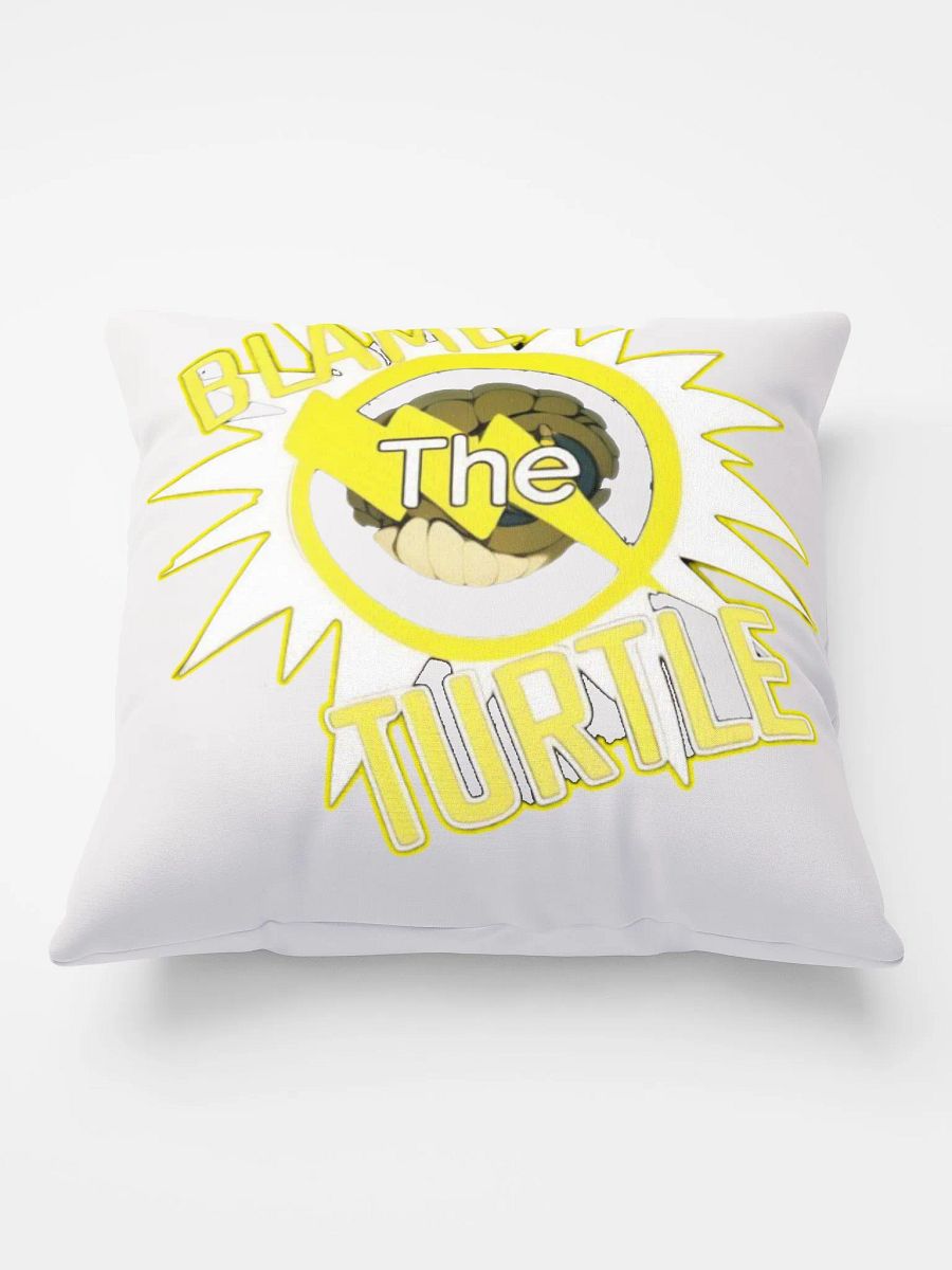 Blame The Turtle! Pillow product image (6)