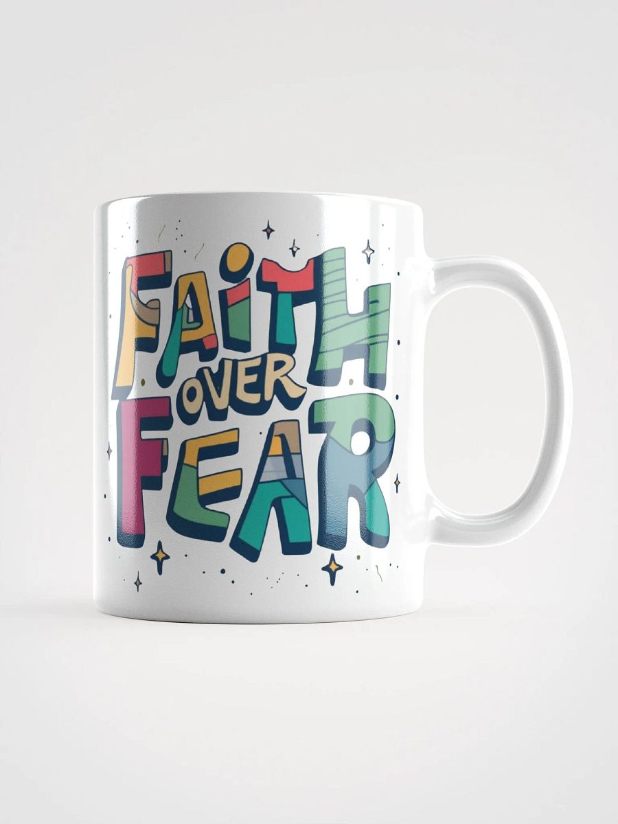 Faith Over Fear Ceramic Mug product image (2)