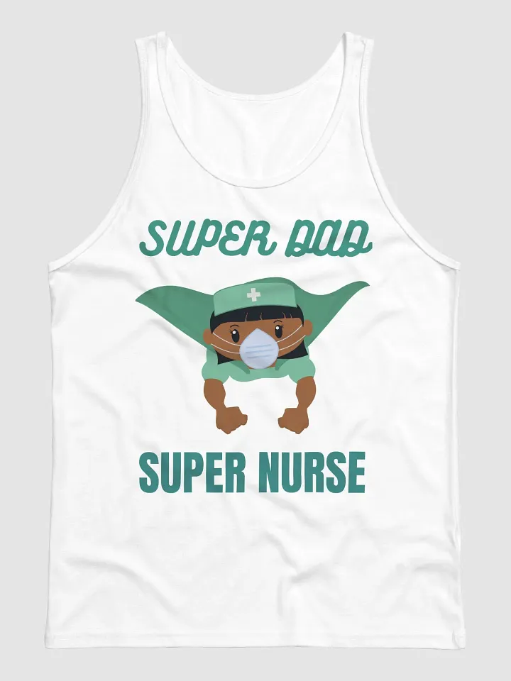 Super Dad, Super Nurse Jersey Tank product image (4)