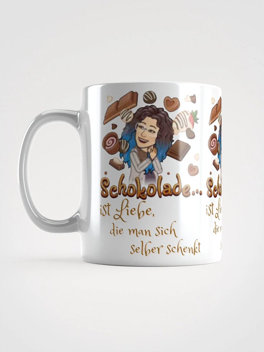 Weiß glänzende Tasse, Schokolade1 product image (16)