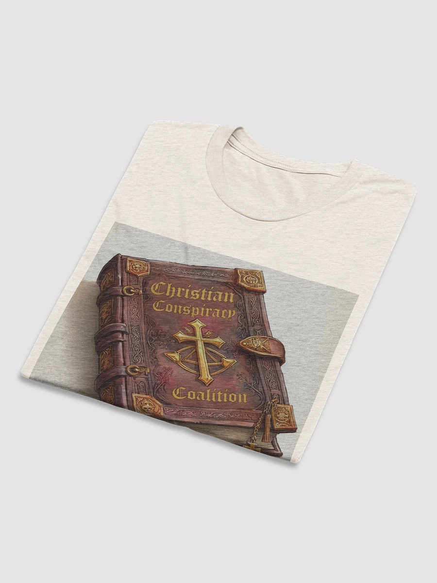 Christian Conspiracy Coalition (Bible Edition) - Triblend Short Sleeve T-Shirt product image (6)