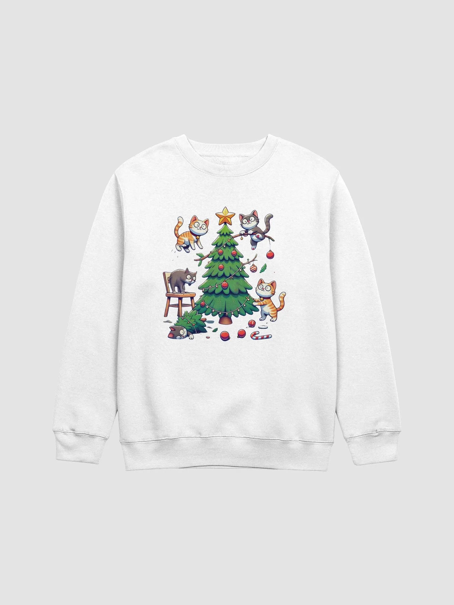 Cats & Christmas Chaos Sweatshirt product image (2)