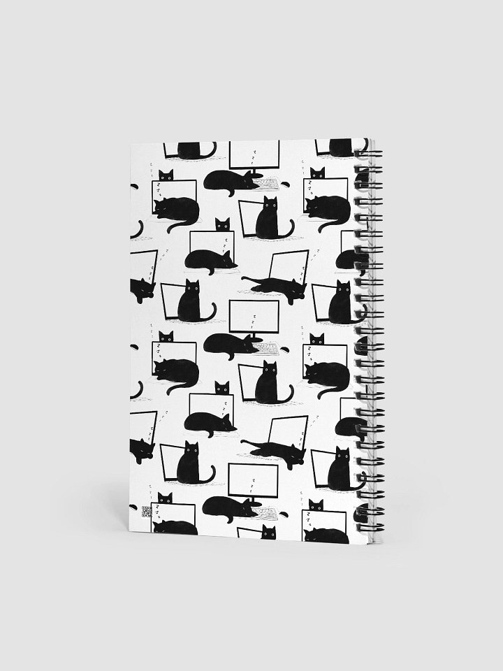 Cats Sleeping on Laptops Pattern Notebook product image (2)