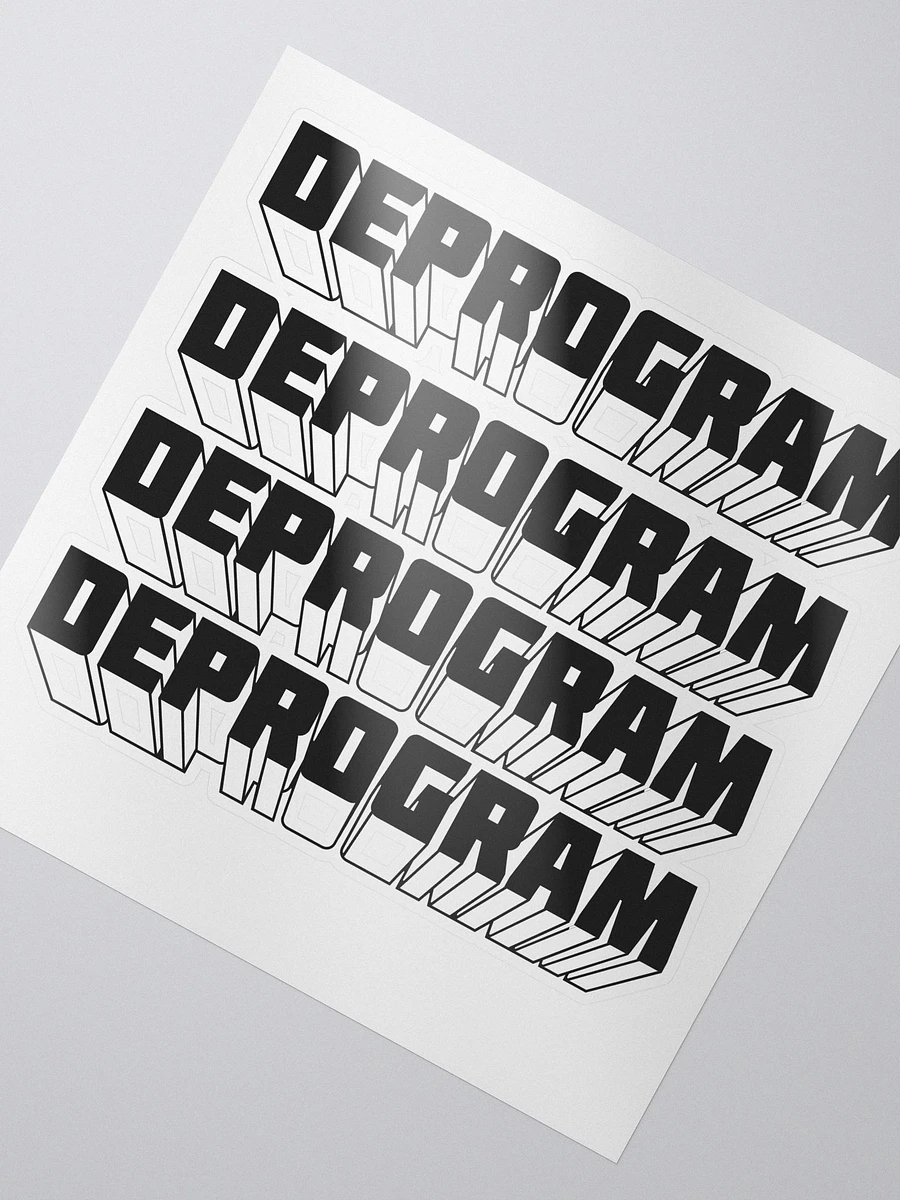 Deprogram Sticker product image (2)