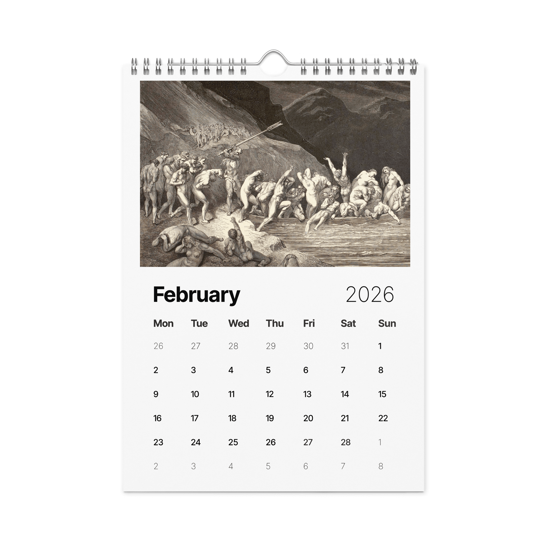 INFERNO 2026 calendar! product image (3)