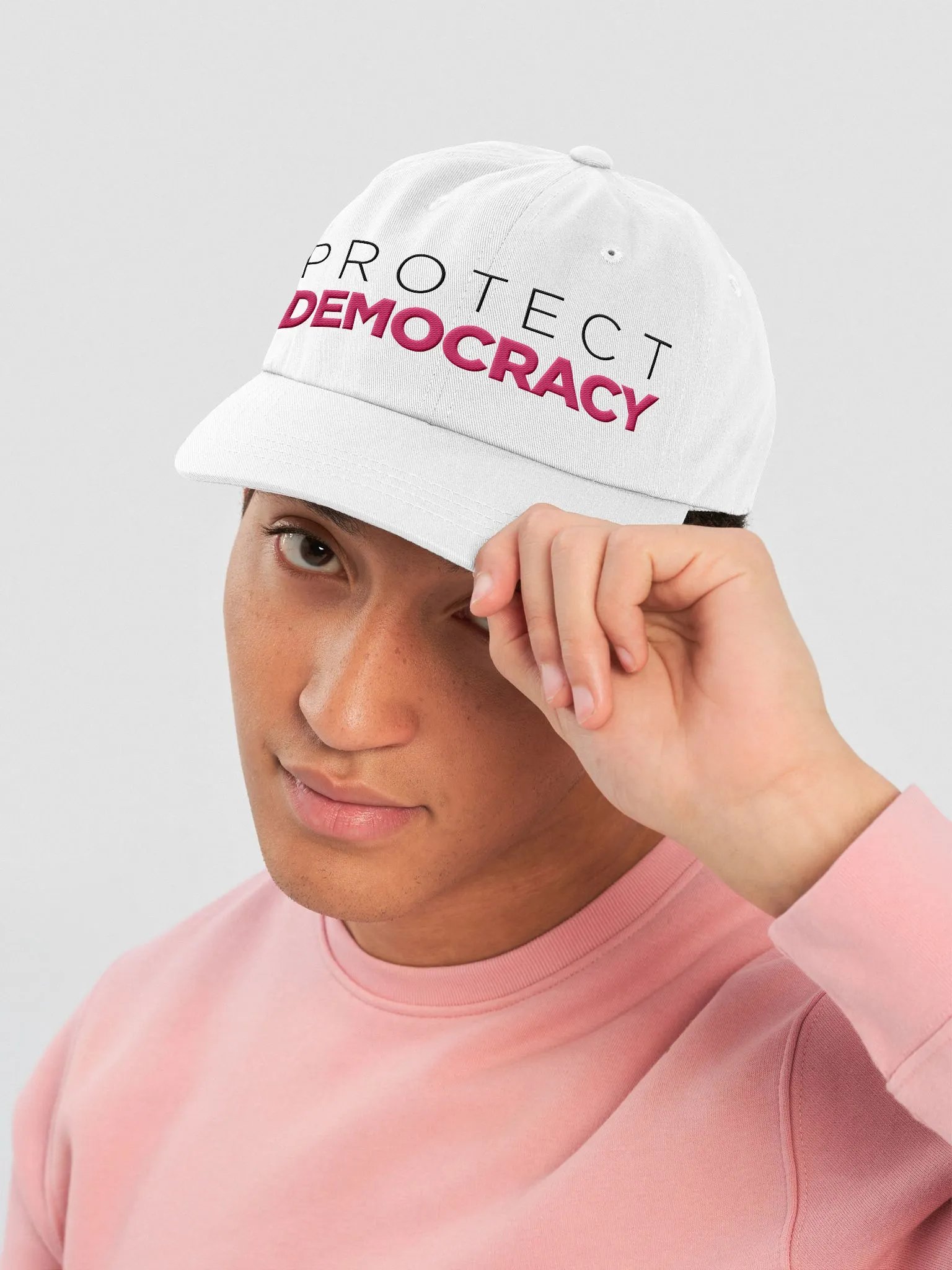 "Protect Democracy" Dad Hat product image (5)