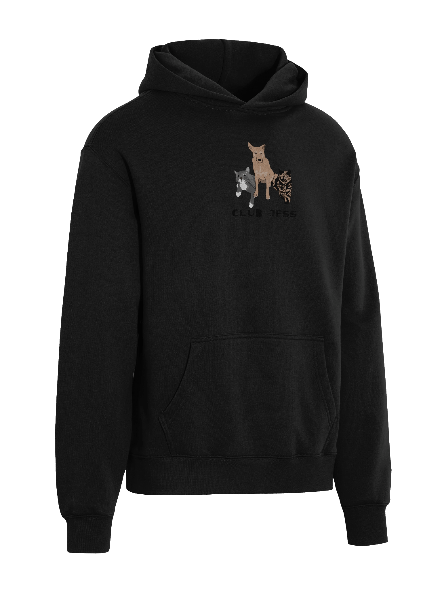 Club Jess Three Pet hoodie | thejesticle product image (13)