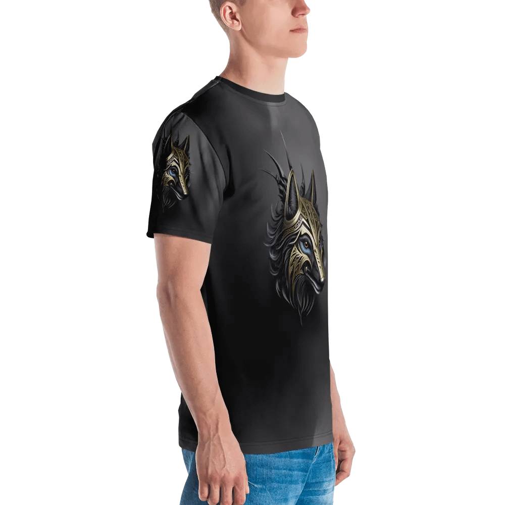 Black & Gold Fox T shirt product image (3)