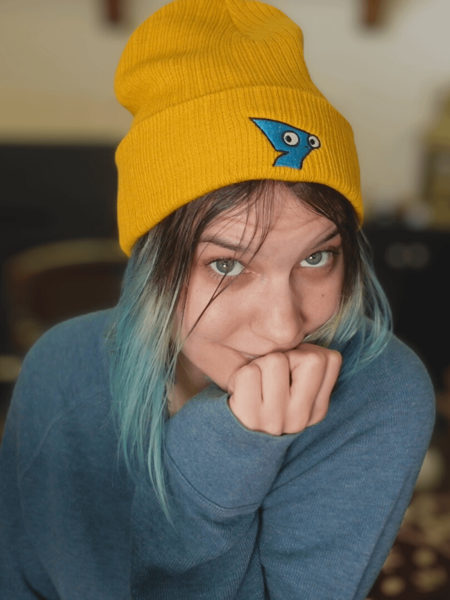 Side Eyes Beanie - Apothicdecay product image (1)