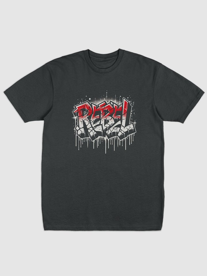 REBEL | Urban Graffiti Tag T-Shirt for Skaters and Outlaws product image (1)
