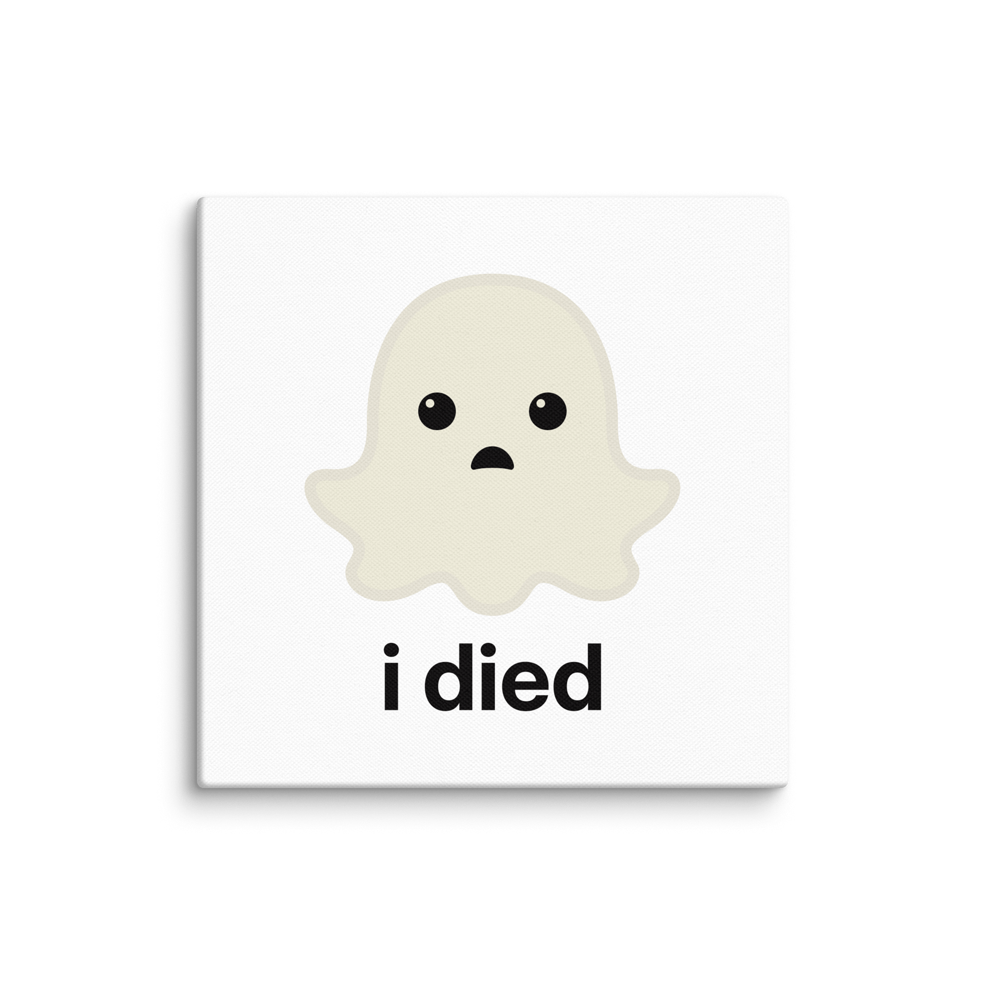 Sad Ghost Canvas Print product image (12)