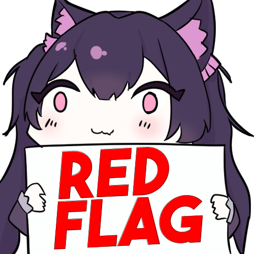Red Flag Emote Base (YCH) product image (2)