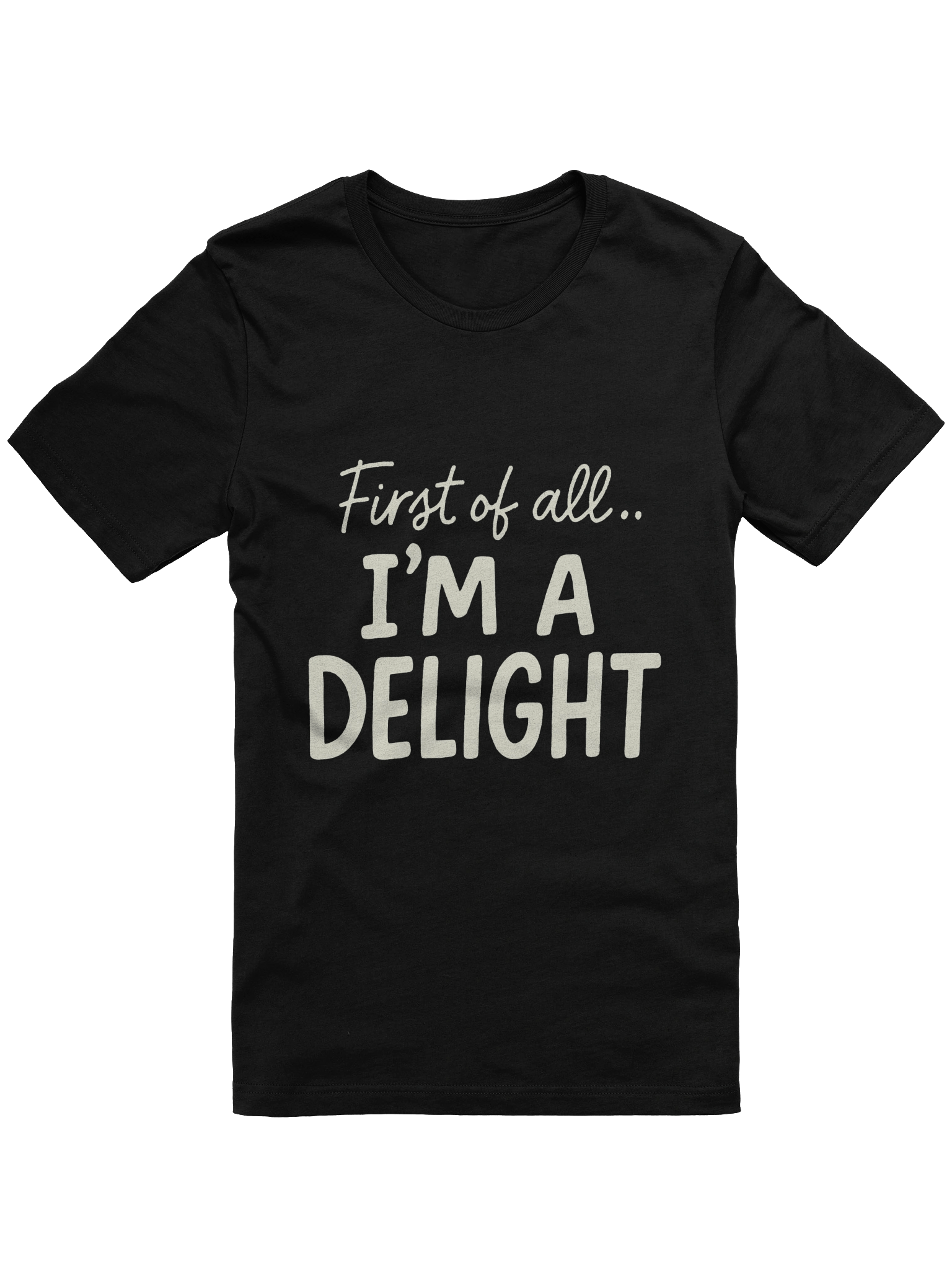 Delightful Statement Bella+Canvas T-Shirt product image (3)