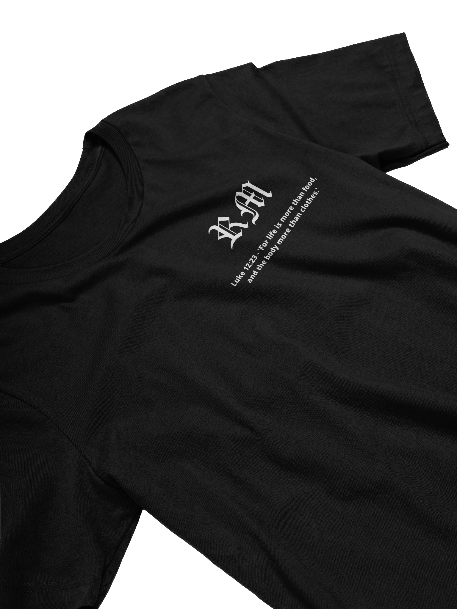 Luke 12:23 Silhouette T-Shirt product image (3)
