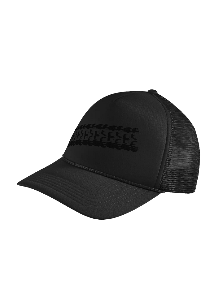 MTB Tire Track Foam Trucker Hat product image (2)