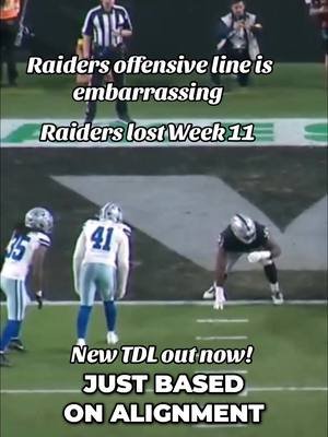 #Raiders Embarassing offensive line #raiderstiktok #lasvegasraiders #raidernation #raidersfootball 