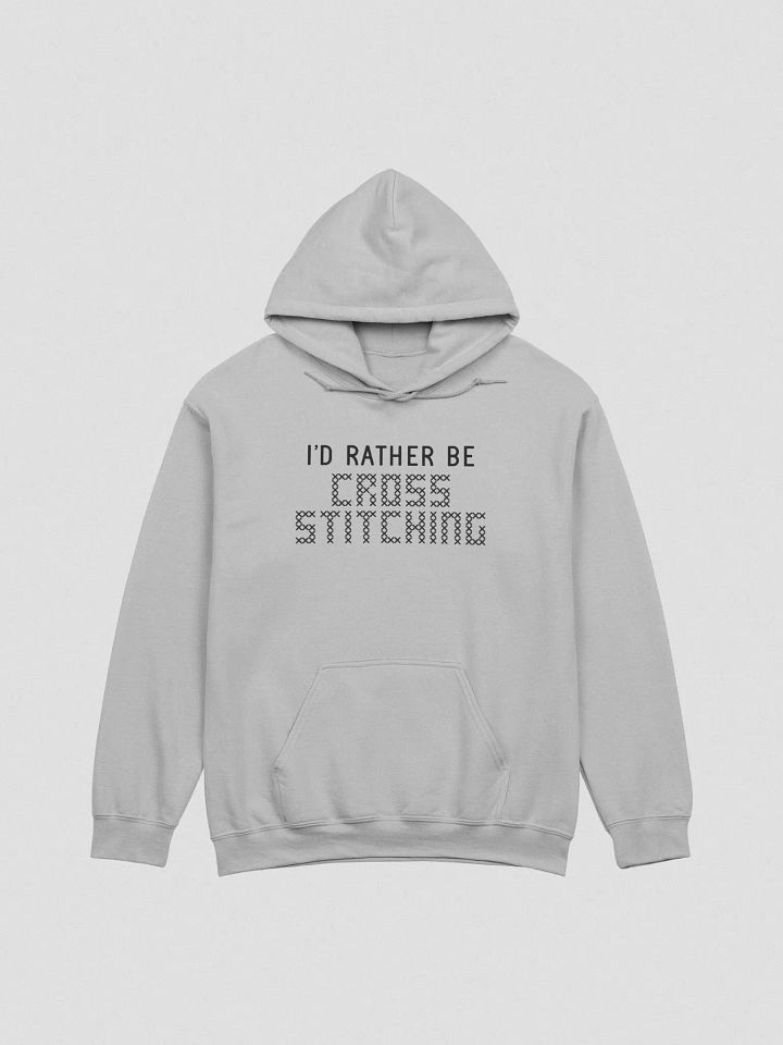 I'd Rather Be Cross Stitching Unisex Hoodie product image (1)