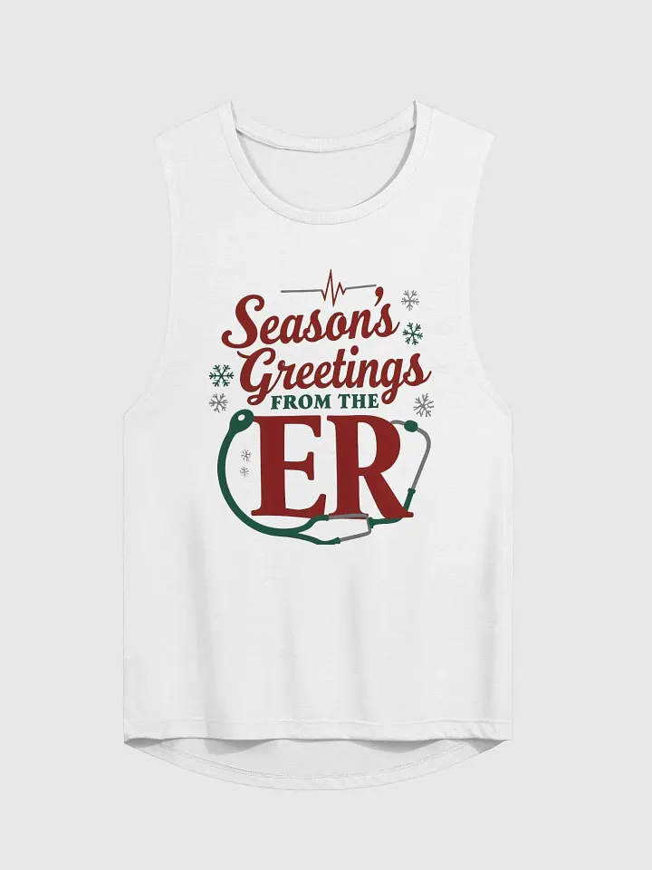 Festive ER Season's Greetings Flowy Tank product image (3)