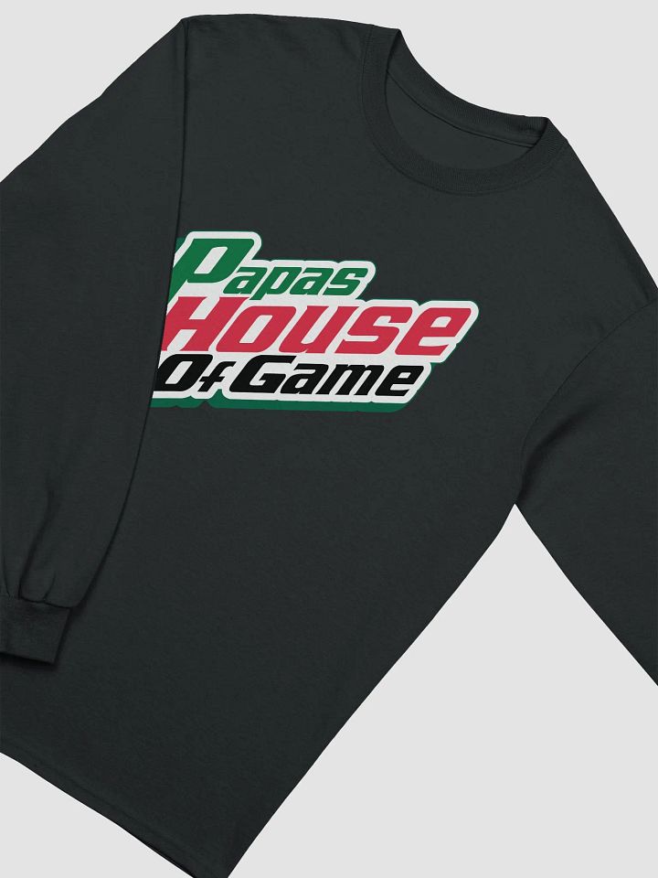 Papas House Of Game Stylized Long Sleeve T-Shirt product image (2)