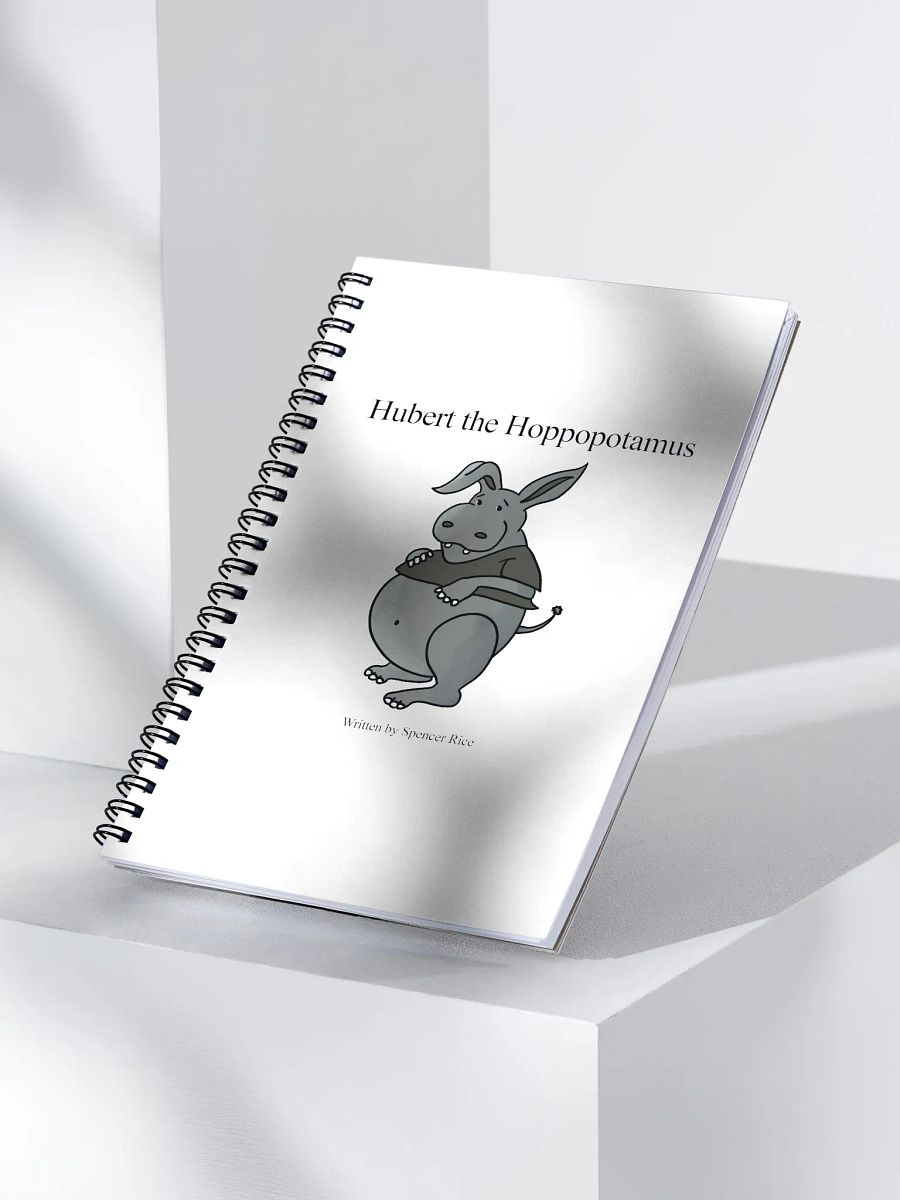 Hubert the Hoppopotamus Notebook product image (3)