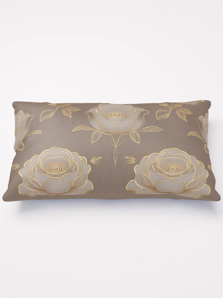 Golden Bloom Luxe Pillow product image (1)
