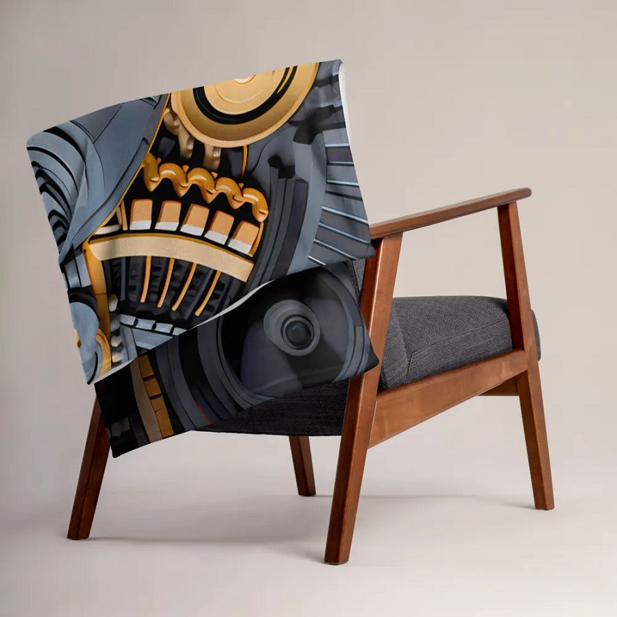 Africa Art Designs Art of Africa Throw Blanket product image (6)