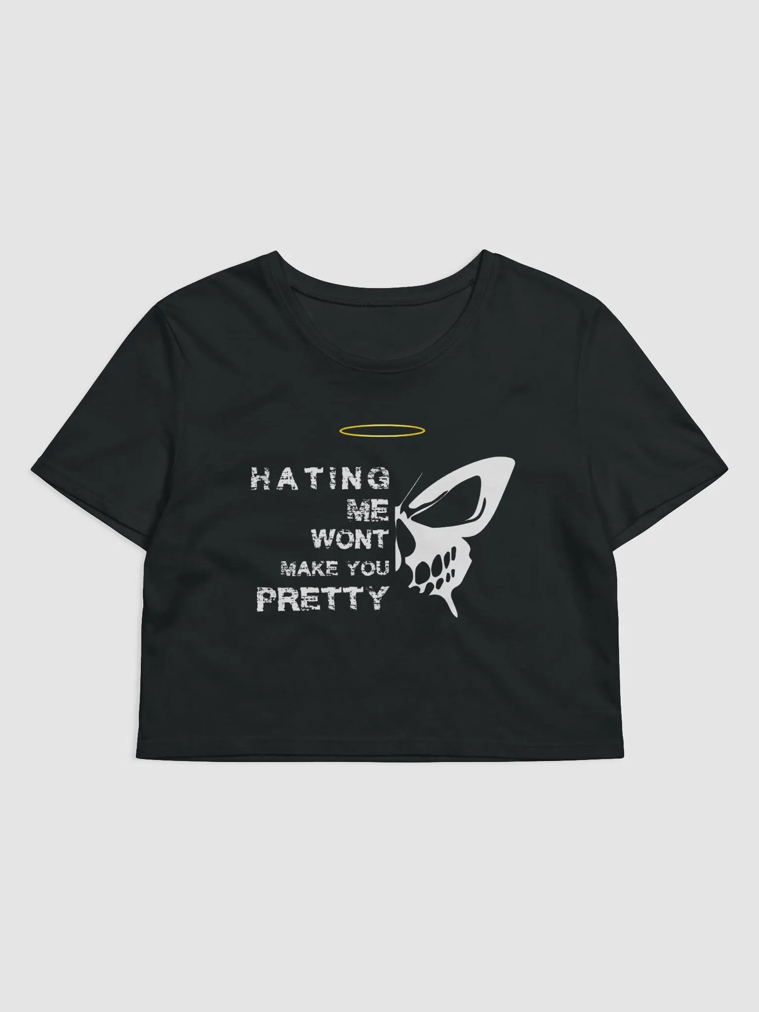 Hating Me Crop Tee product image (1)