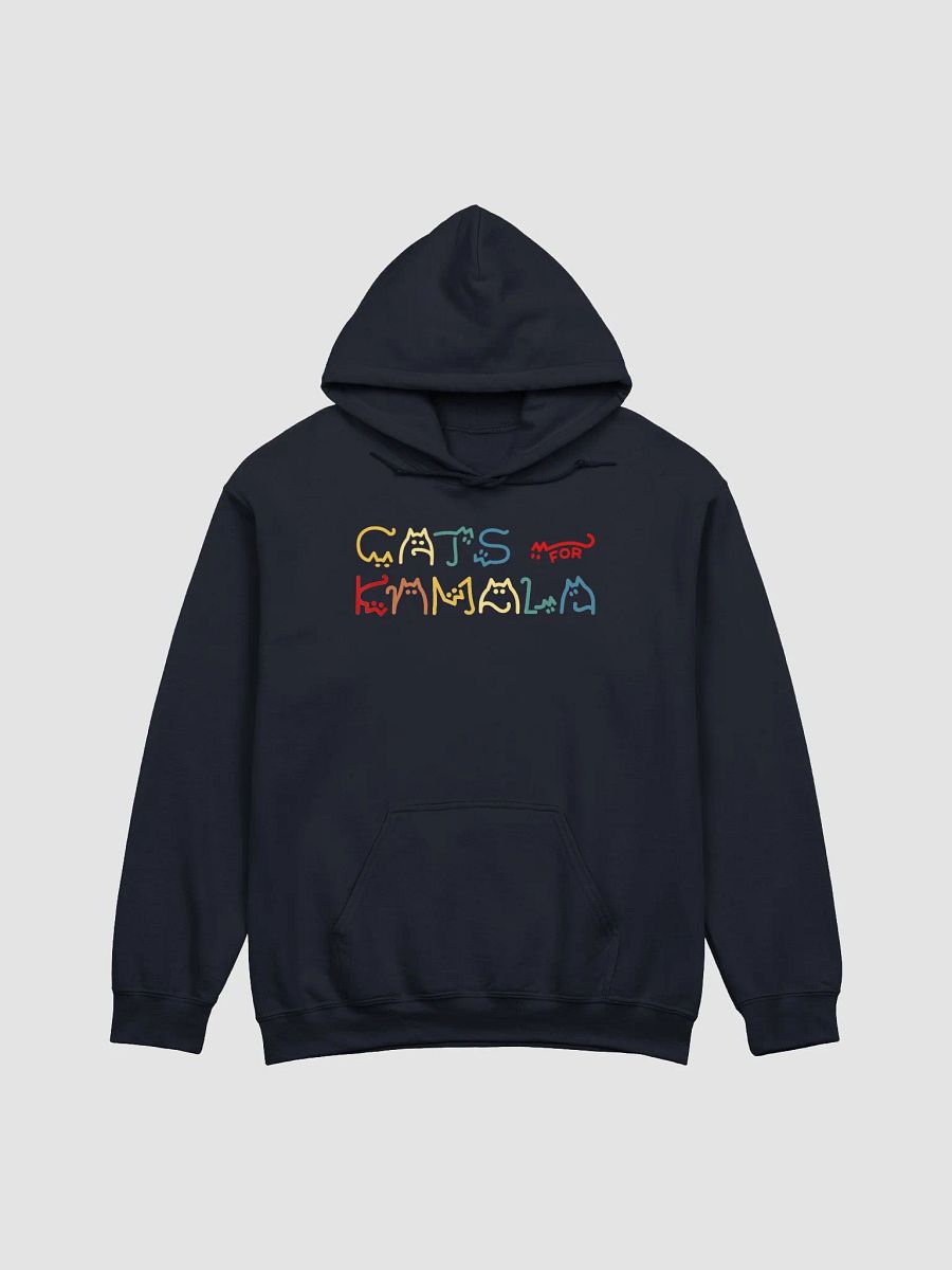 CATS FOR KAMALA UNISEX HOODIE product image (1)