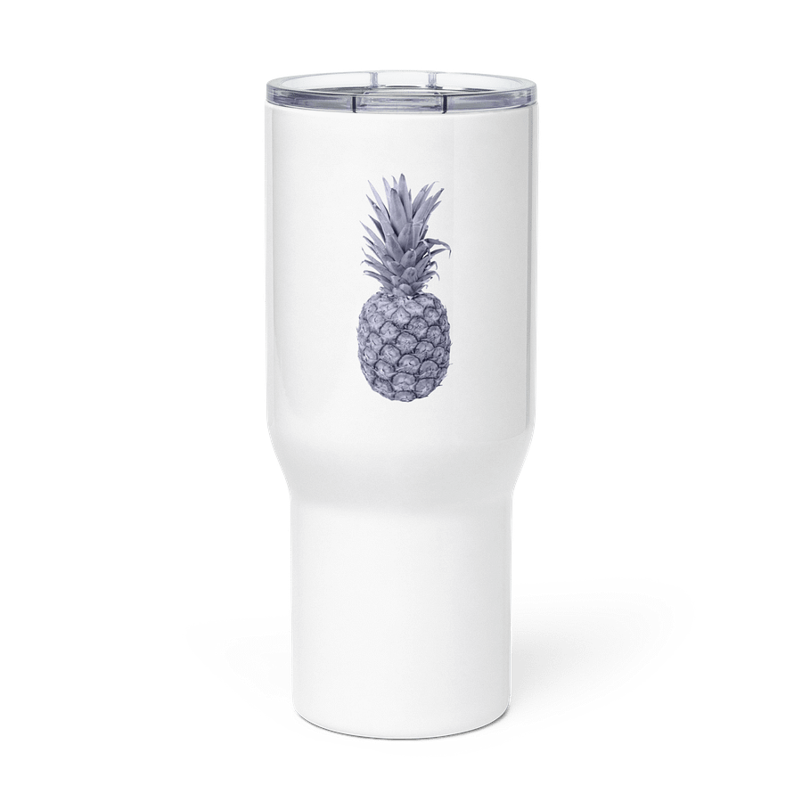 Monochrome Pineapple Travel Mug 25 oz product image (1)