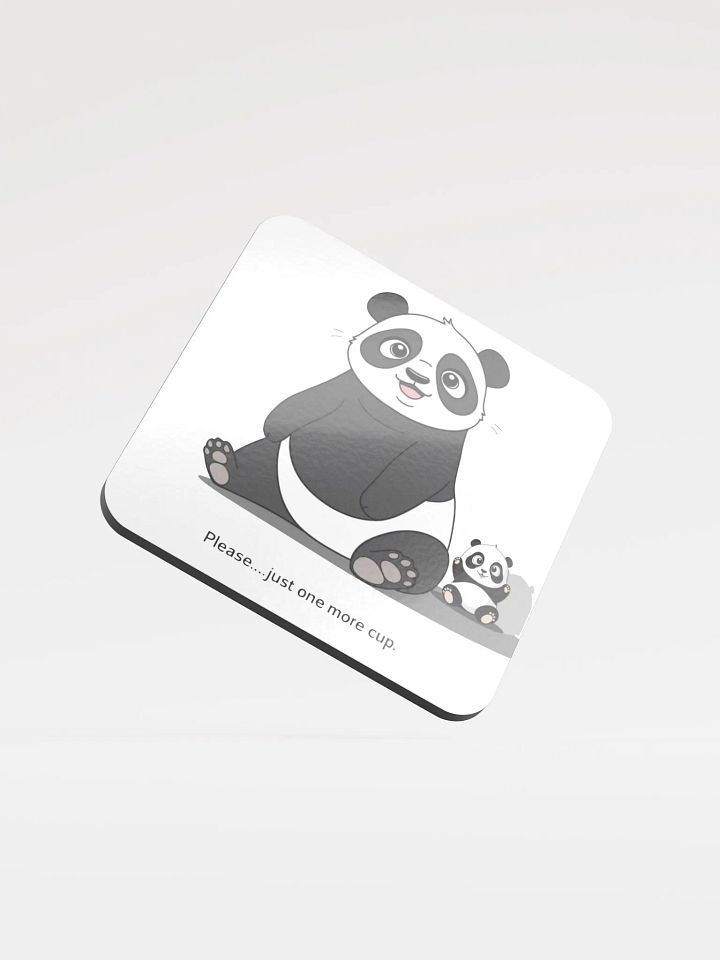 Panda Coffee Lover Coaster product image (1)
