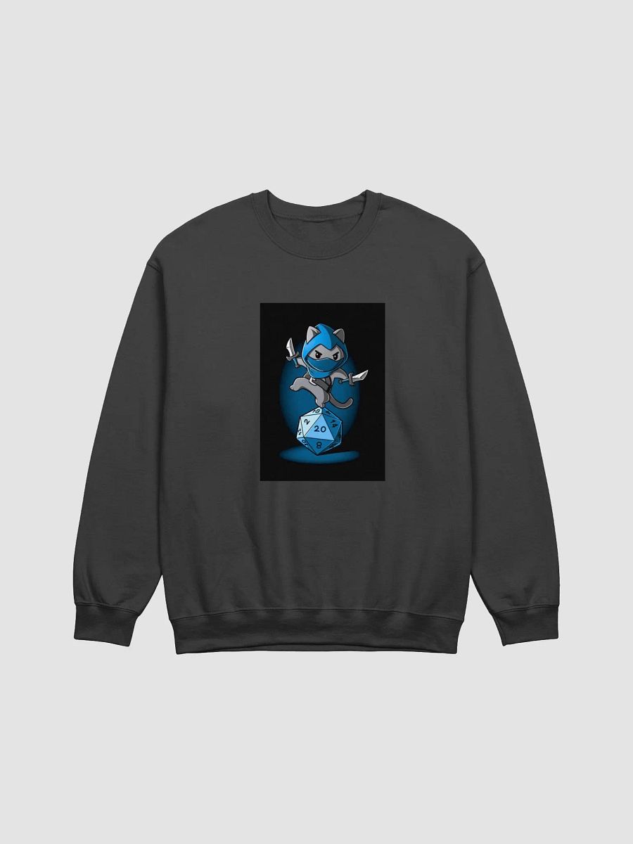 Ninja Cat D20 Crewneck Sweatshirt product image (6)